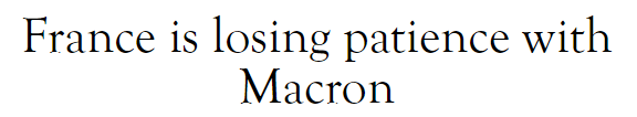 آیا فرانسه در آستانه انفجار داخلی است؟ آیا فرانسه در آستانه انفجار داخلی است؟