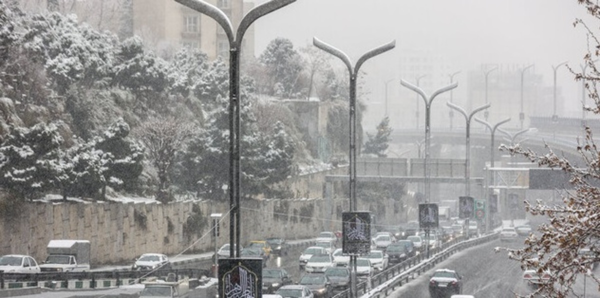 وضعیت بارش‌ها و دمای تهران تا پایان هفته