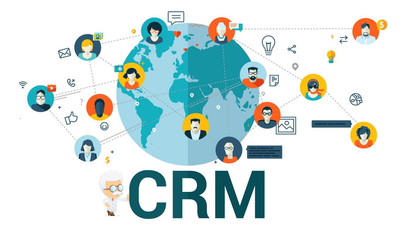 نرم افزار crm کاربردی و ساده