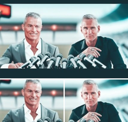 عکس | پیش بینی قیافه رونالدو و مسی در در جام جهانی ۲۰۴۲