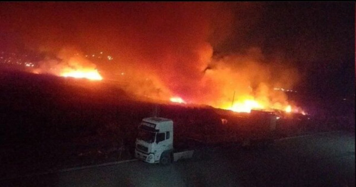 حمله به کامیون‌های ایرانی در مرز سوریه و عراق