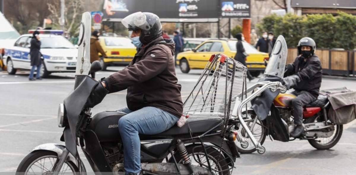 هشدار پلیس به موتورسیکلت سواران برای روز‌های برف و بارانی