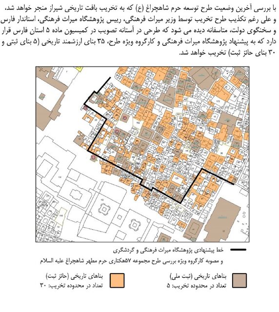 آغاز شمارش معکوس تخریب خانه‌های تاریخی شیراز