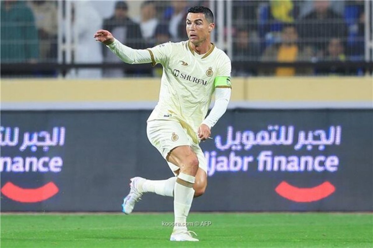 واکنش رونالدو بعد از زدن نخستین گل در لیگ عربستان