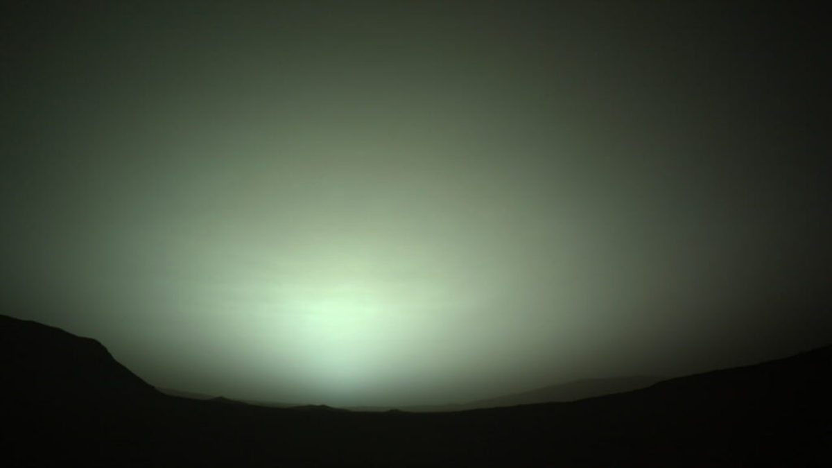 انتشار تصویری از ابر‌های تیره مریخ