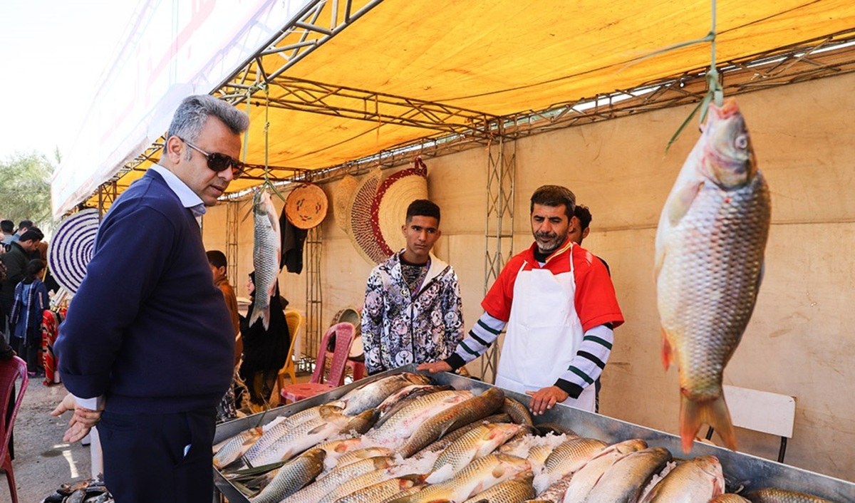 تصاویر| جشنواره ماهی و طبخ آبزیان در کارون