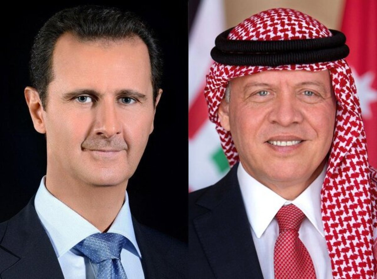 اعلام آمادگی پادشاه اردن برای حمایت از دولت و ملت سوریه در برابر فاجعه زلزله