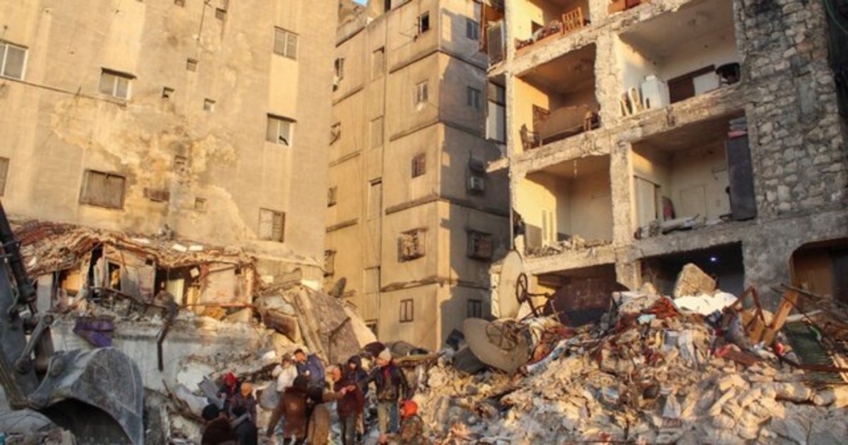 افزایش شمار قربانیان زلزله در سوریه به ۳۱۰۰ نفر