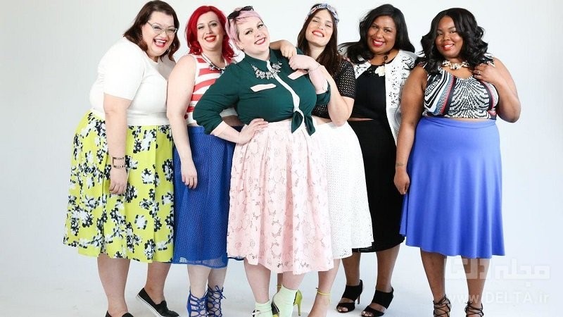 نکات مهم برای انتخاب لباس برای خانم‌های پلاس‌سایز (سایز بزرگ)