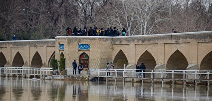 تصاویر| از کنار زاینده‌رود