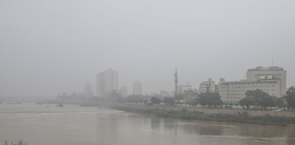 کیفیت هوای امروز خوزستان؛ قرمز و نارنجی