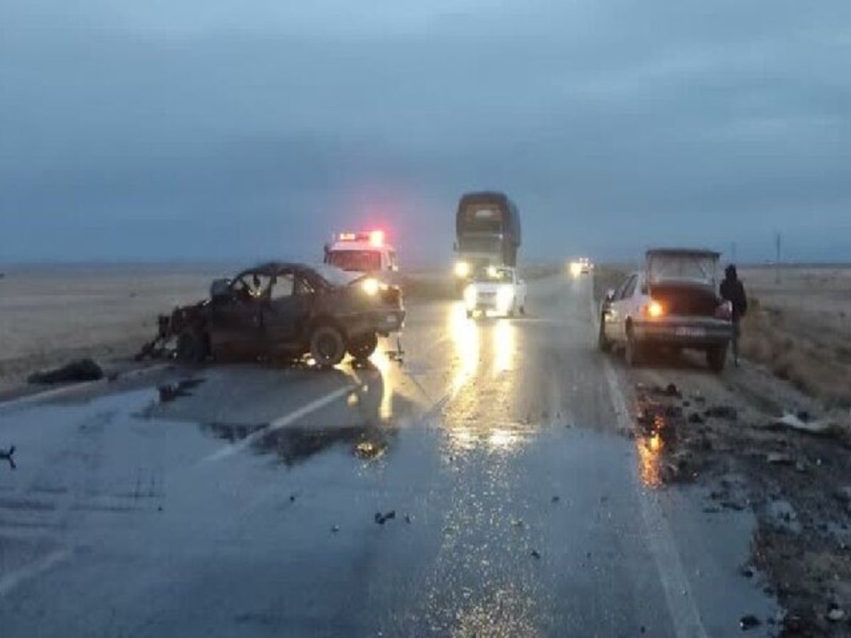 حادثه رانندگی در جاده مرگ یک فوتی و یک مصدوم بر جای گذاشت