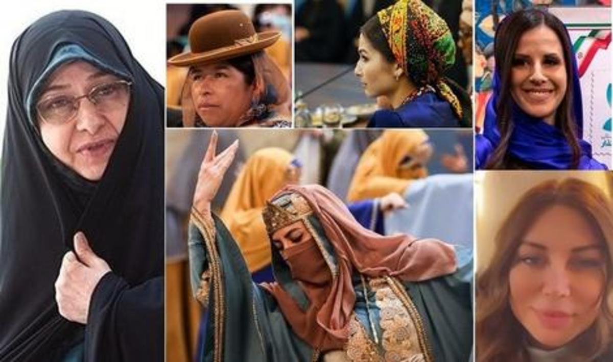 چطور خانم خزعلی و علم‌الهدی میزبان زنان بی‌حجاب می‌شوند اما زنان معترض ایرانی بازداشت می‌شوند؟