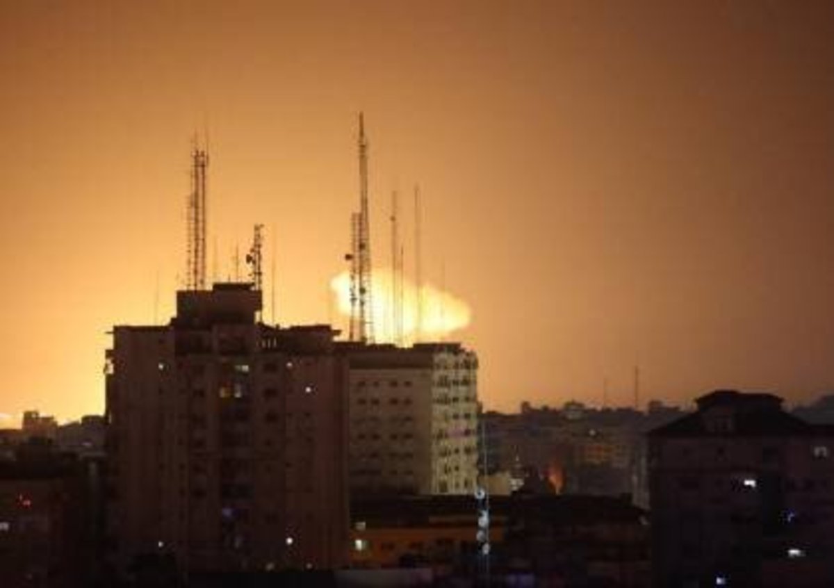 حملات شدید جنگنده‌های اسرائیل به غزه