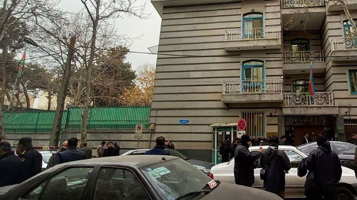 فیلم| اولین اظهارات مهاجم حادثه سفارت آذربایجان