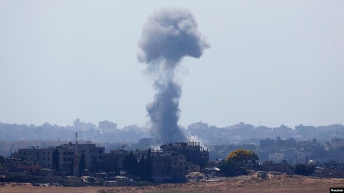 انفجار در نزدیکی جنگ‌افزار‌های اسرائیلی در مرز غزه