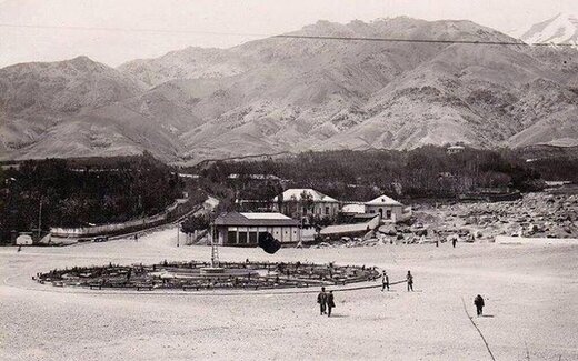 تهران قدیم| تصویری زیرخاکی از میدان تجریش؛ سال 1312/ عکس