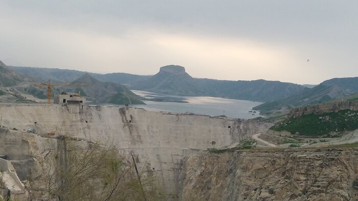 آبگیری سد چمشیر گچساران آغاز شد آبگیری سد چمشیر گچساران آغاز شد