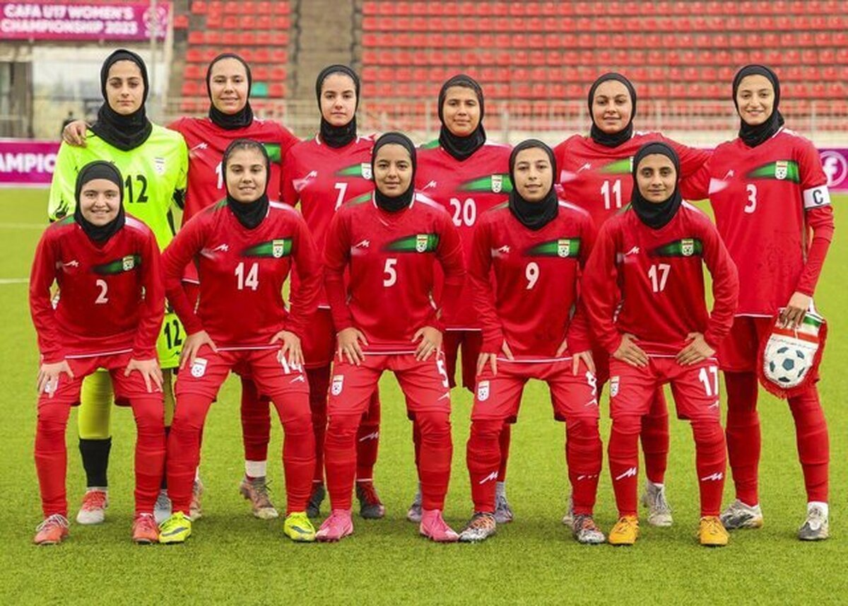 تاجیکستان مغلوب دختران فوتبال ایران شدپ