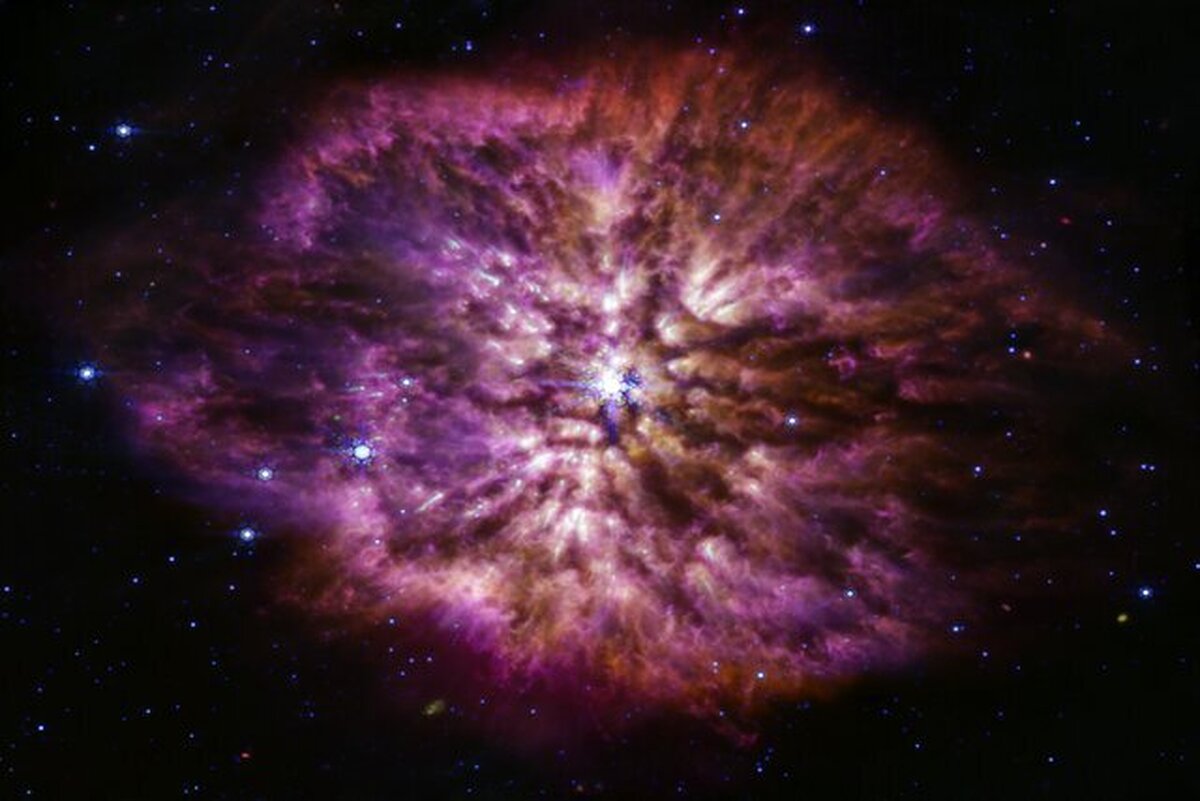 عکس «تلسکوپ فضایی جیمز وب» از آخرین روز‌های زندگی یک ستاره غول‌پیکر