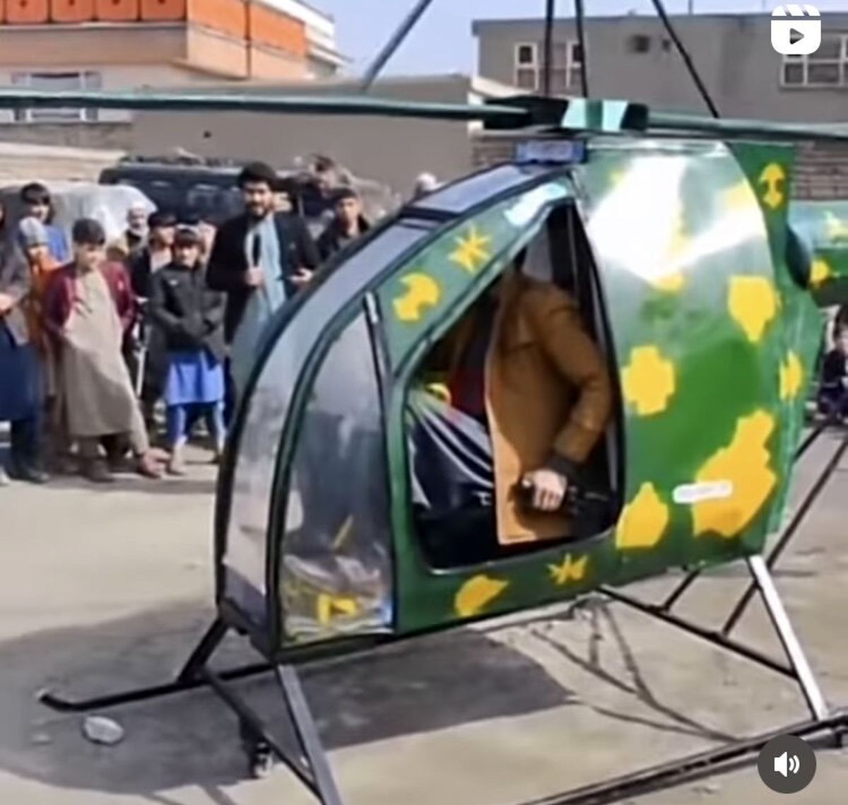 طالبان هلی‌کوپتر ساخت