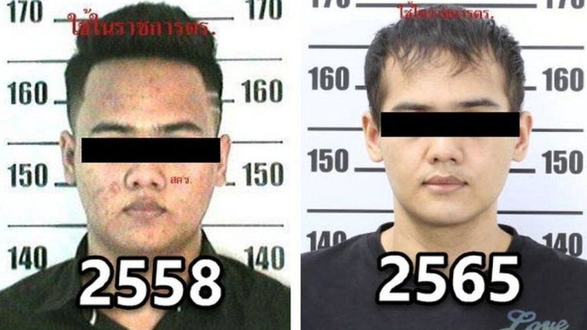 عکس| قاچاقچی تایلندی با جراحی پلاستیک شبیه «ستاره پاپ کره‌ای» شد