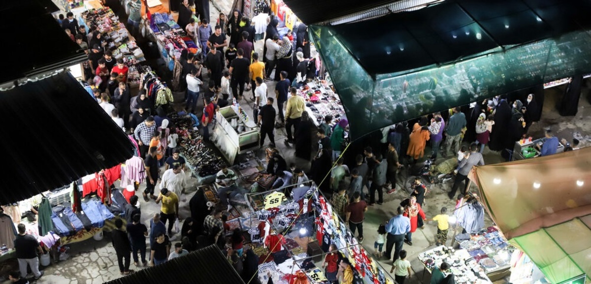 تصاویر| بازار اهواز در آستانه عید فطر