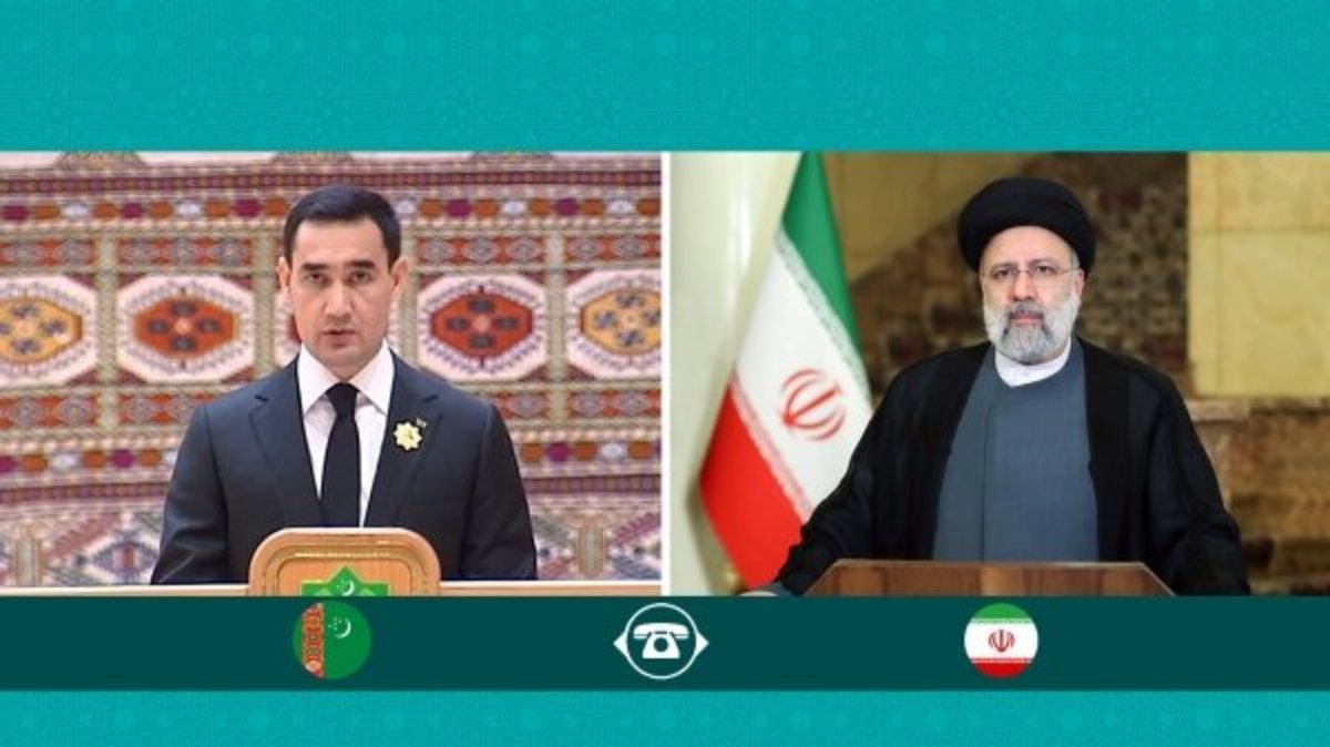 گفتگوی روسای جمهور ایران و ترکمنستان