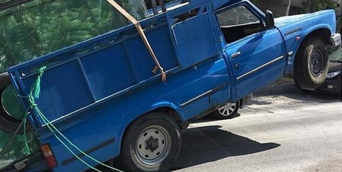 فیلم| وقتی خدا به نیسان آبی رحم میکند