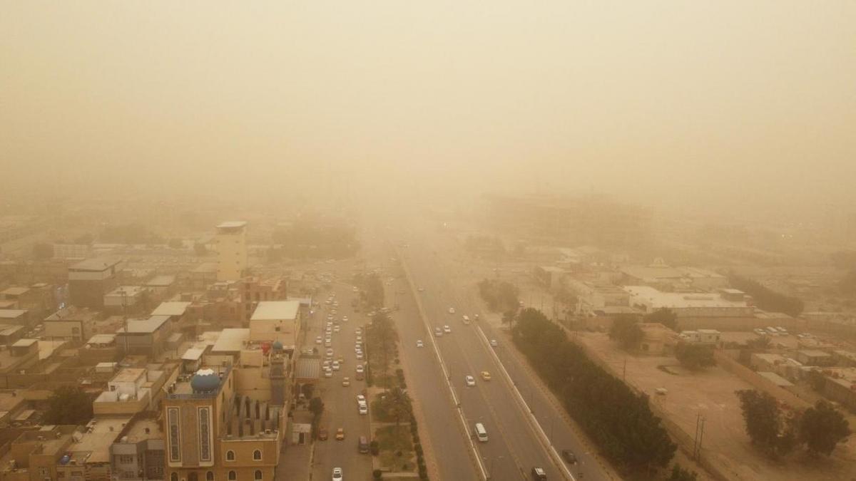 طوفان آفریقایی جدید در راه بغداد، کربلا و نجف