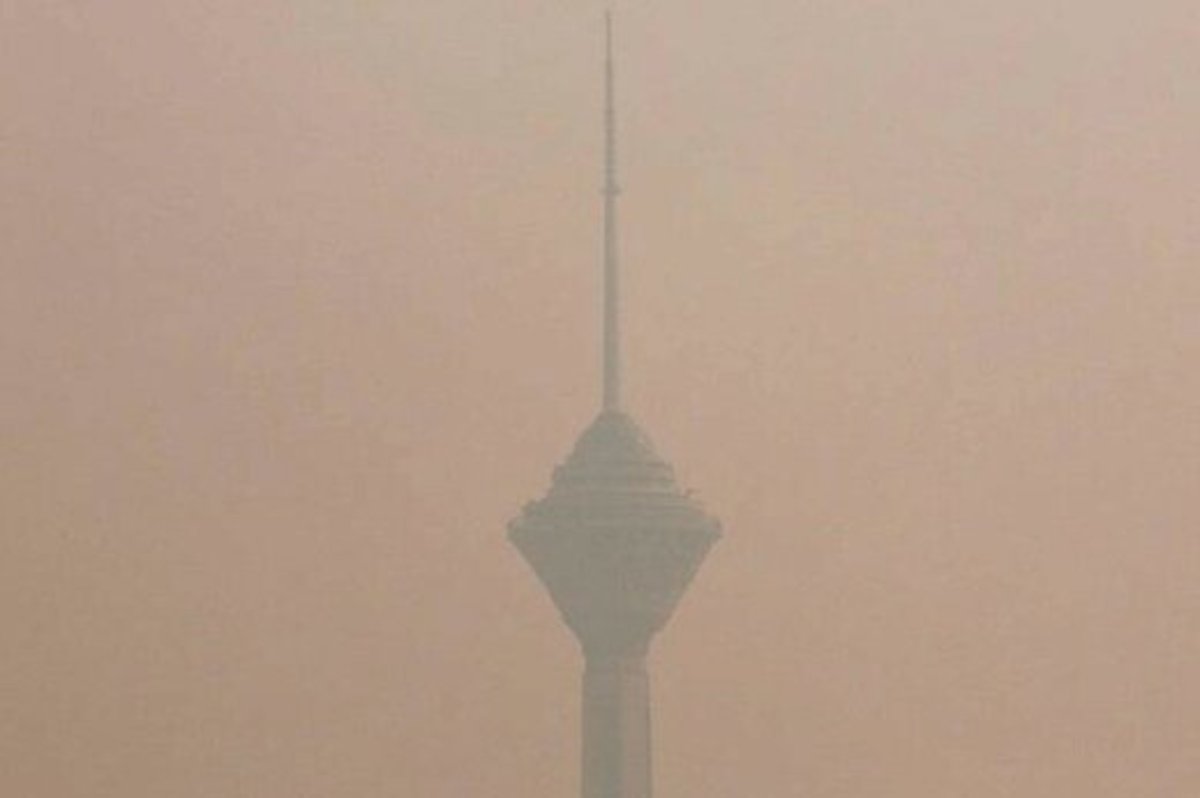 آلودگی هوای تهران در اولین روز هفته