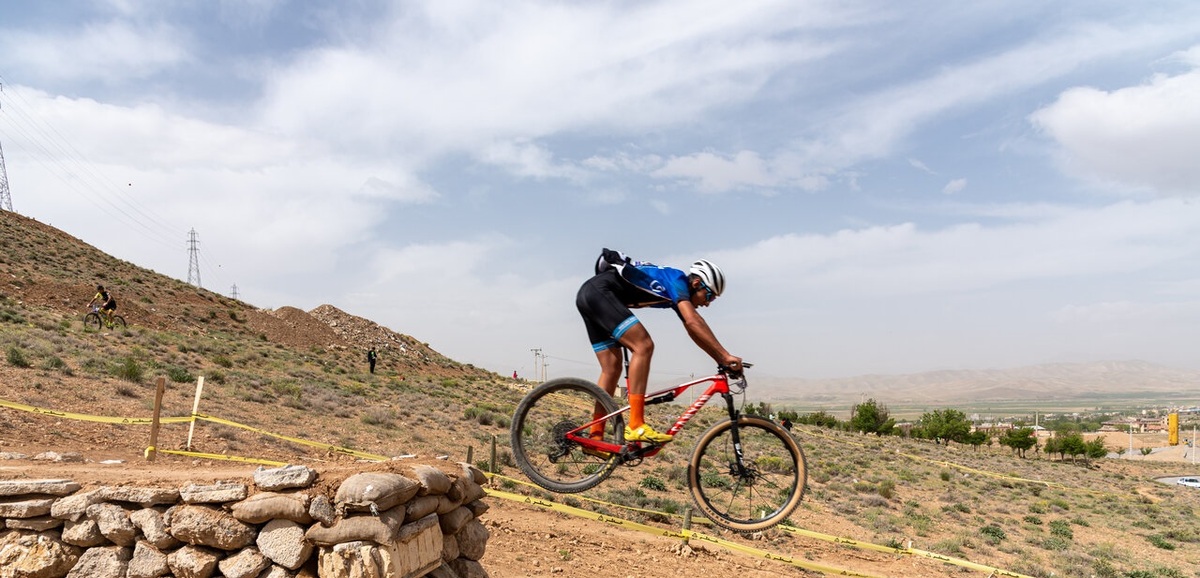 تصاویر| لیگ دوچرخه سواری کوهستان