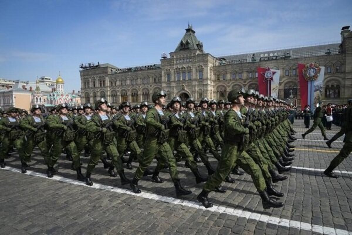 تصاویر| تمرین رژه «روز پیروزی» در مسکو