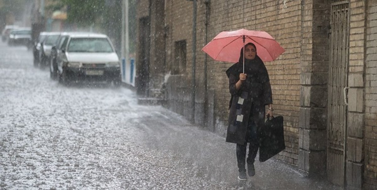 هواشناسی ۱۴۰۱/۰۲/۱۹/ هشدار تشدید باران در ۸ استان