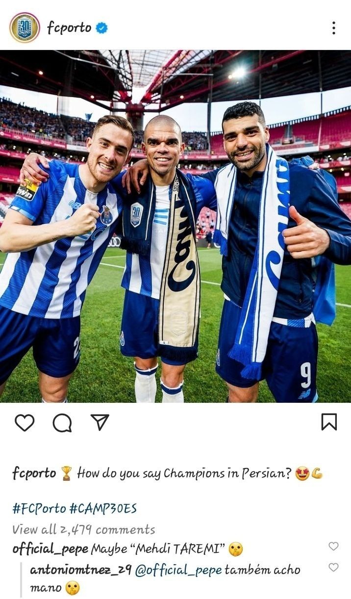 مهدی طارمی یعنی قهرمان!