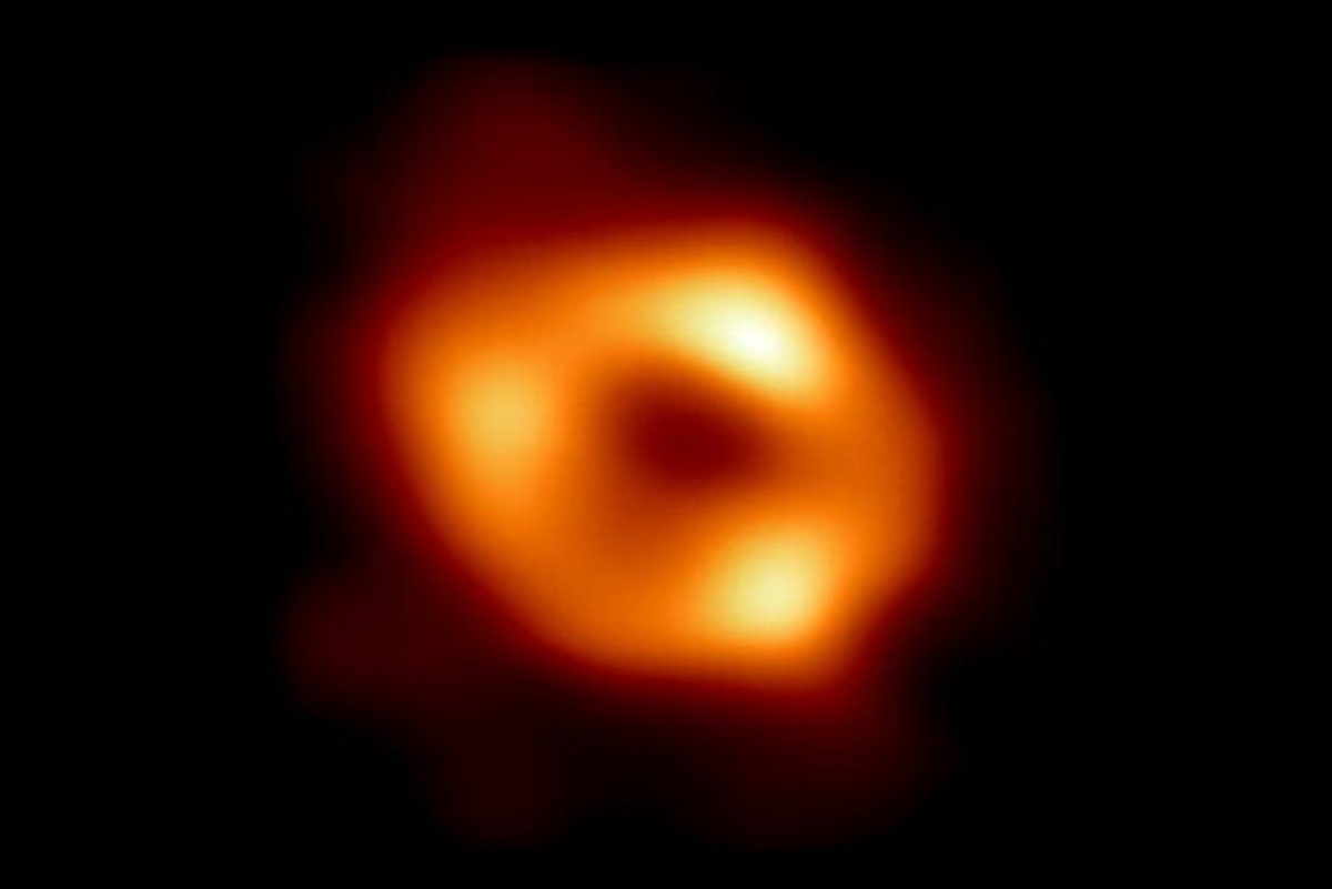 اولین تصویر از سیاهچاله مرکز کهکشان راه شیری