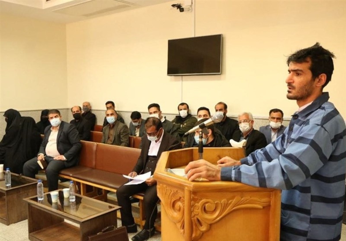 محاکمه قاتل رنجبر در دادگاه فارس