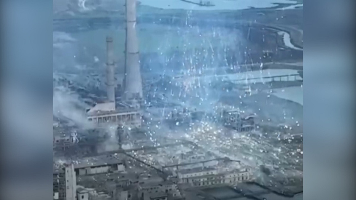 فیلم| ادعای اوکراین در مورد استفاده روسیه از بمب فسفر