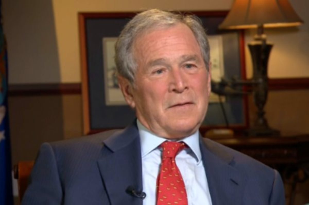 گاف بوش درباره حمله روسیه به اوکراین