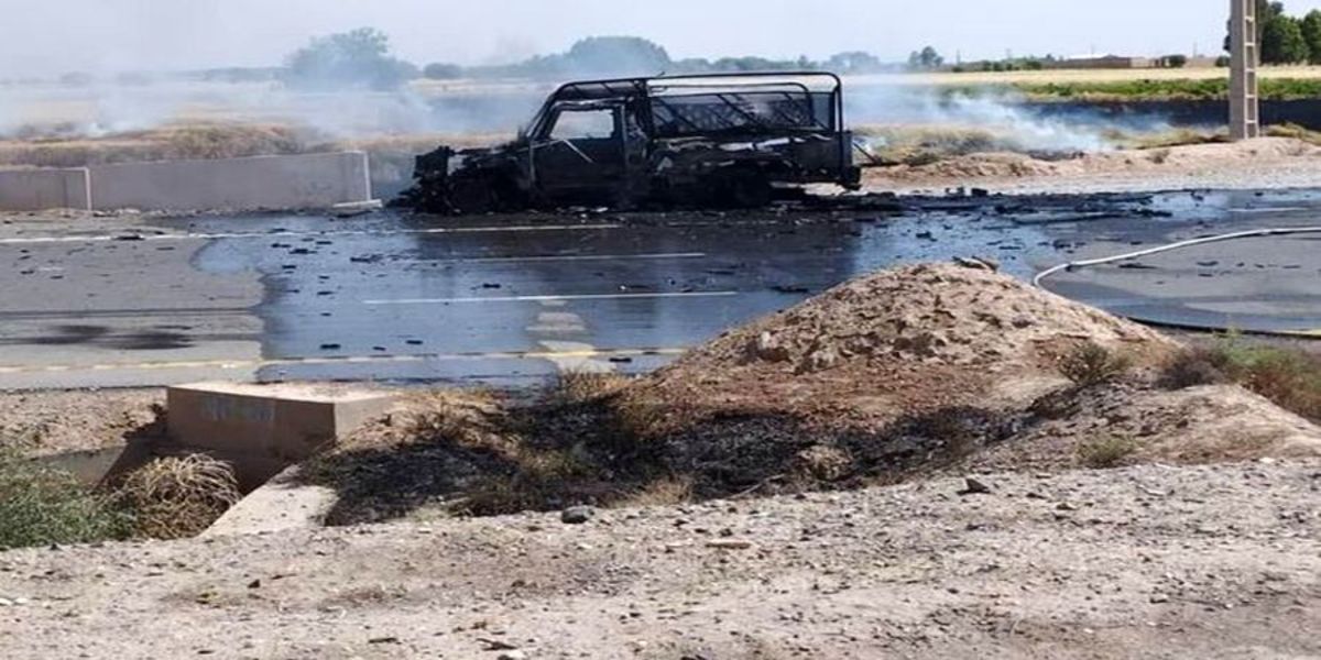 علت آتش‌سوزی خودروی حامل مهمات در ورامین چه بود؟