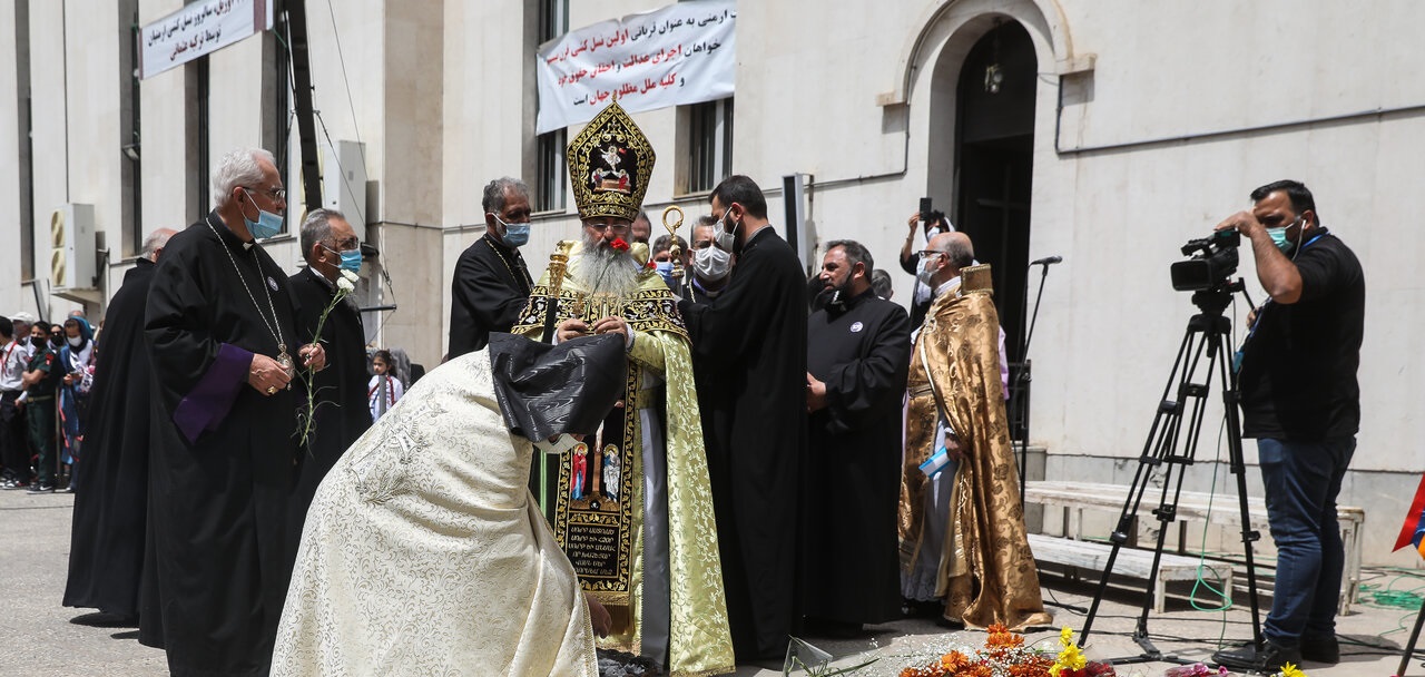 تصاویر| سالگرد واقعه نسل کشی ارامنه