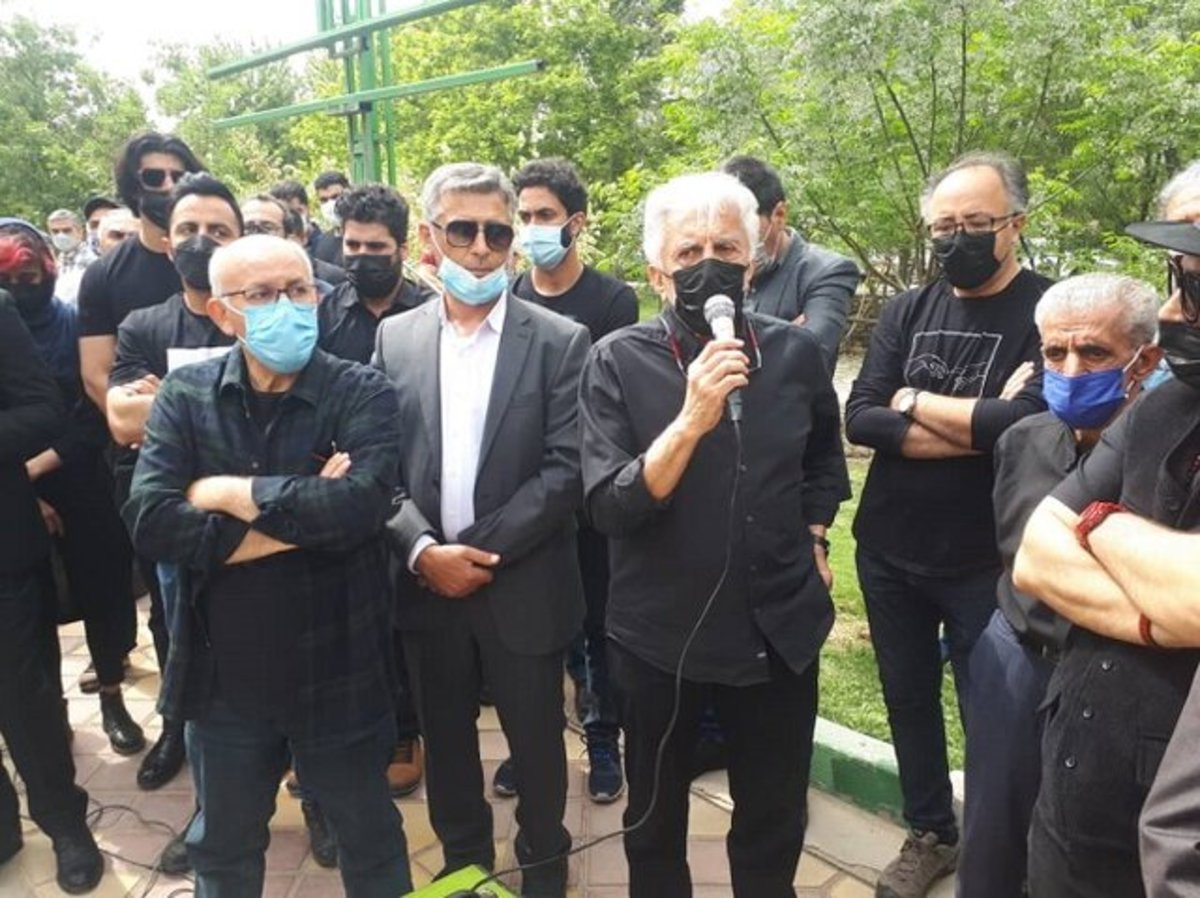 در مراسم خاکسپاری فیلمبردار سینما ایران چه گذشت؟