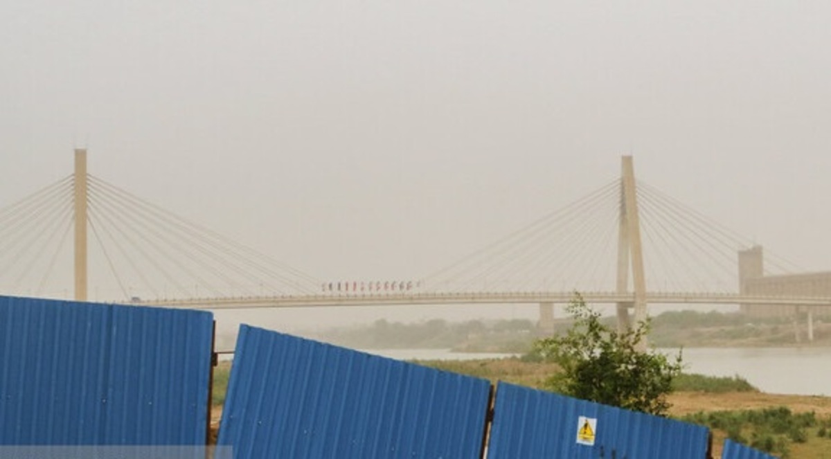 هوای چهار شهر خوزستان در وضعیت 