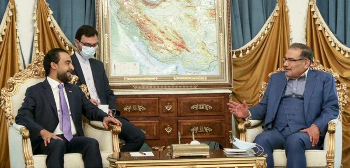 جزئیات دیدار شمخانی با رئیس پارلمان عراق