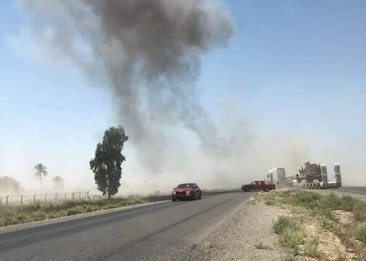 انفجار در مسیر یک کاروان آمریکایی در شمال عراق