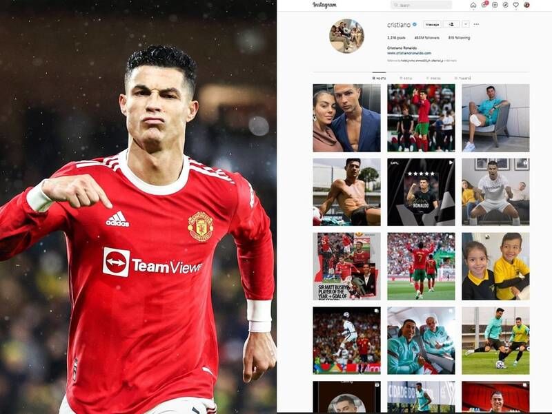 درآمد نجومی رونالدو از فضای مجازی درآمد نجومی رونالدو از فضای مجازی