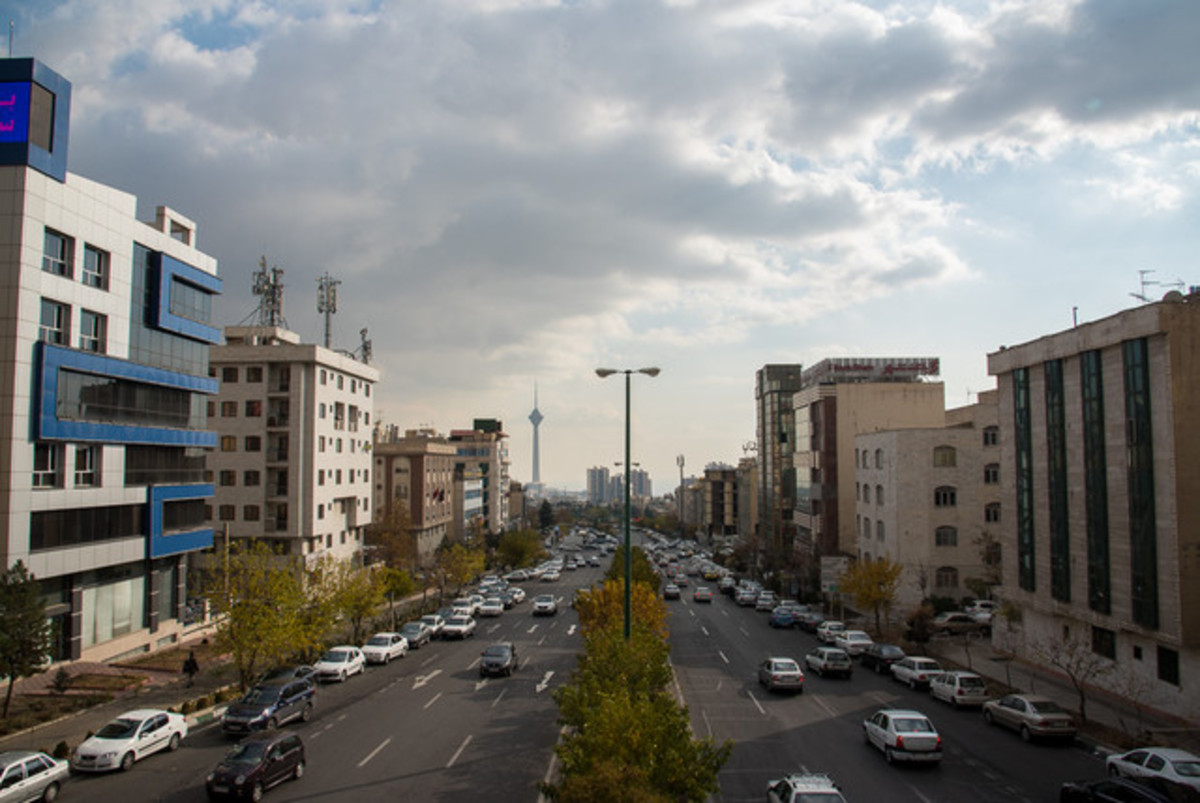 کیفیت هوای تهران در شرایط قابل قبول