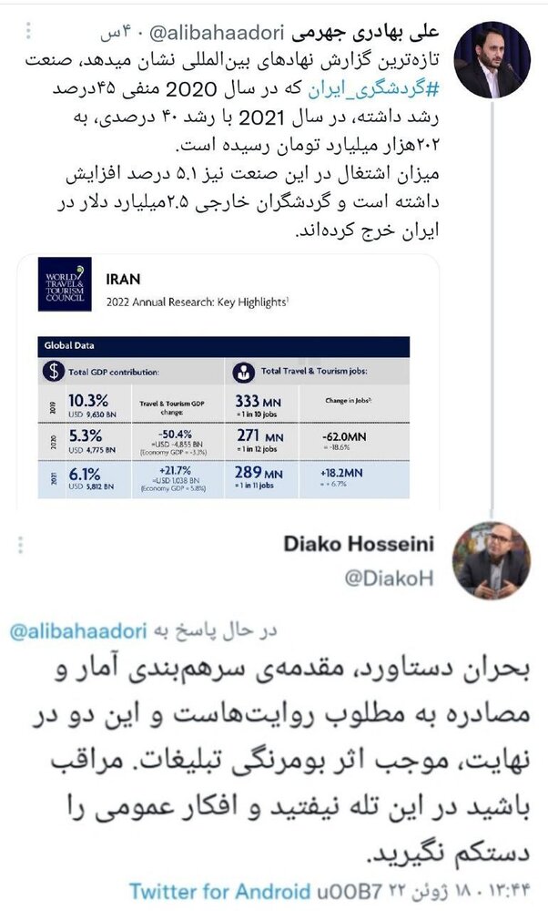 هشدار به سخنگوی دولت رئیسی: مراقب باشید در این تله نیفتید