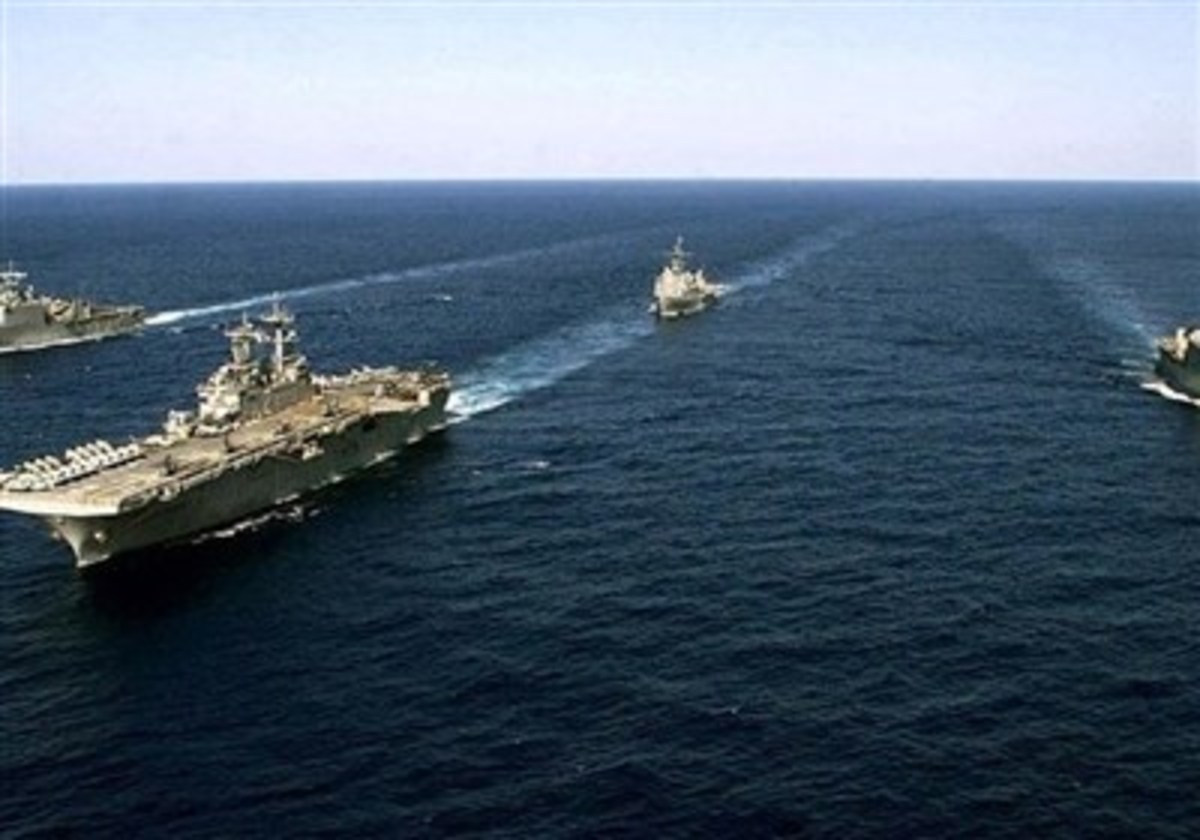 تنش بین قایق‌های سپاه و کشتی آمریکا در خلیج فارس