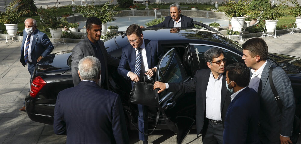 تصاویر| دیدار الکساندر نواک با محمد مخبر